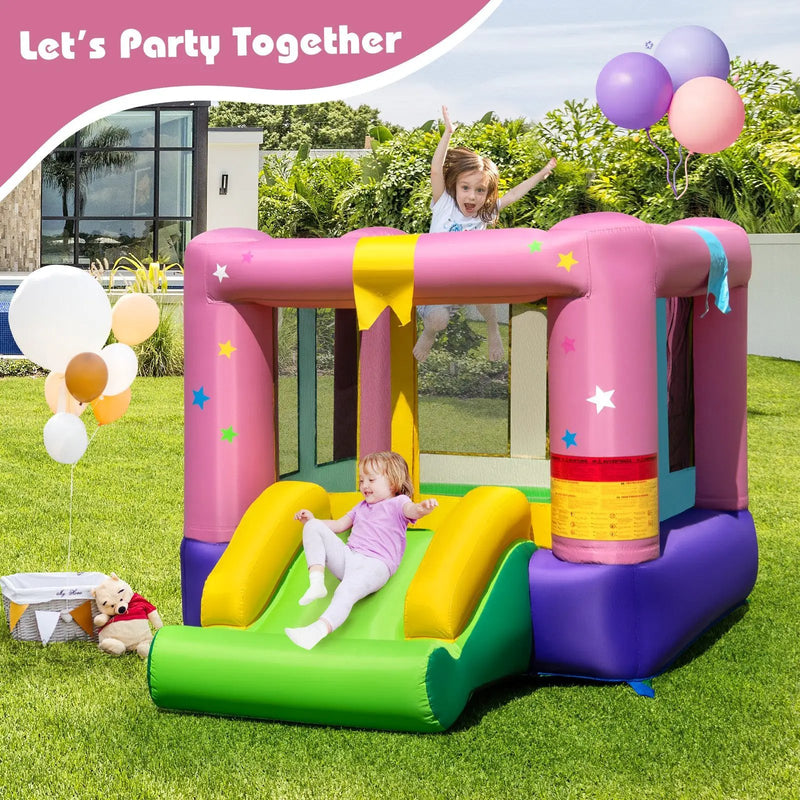 Inflatable Bounce House with 480W Blower and Carrying Bag for Party by DirectDeals
