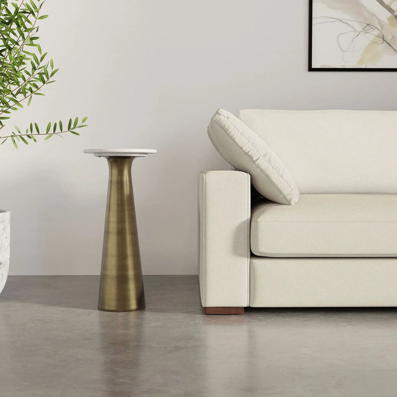 Nicollette - Side Table - Antique Brass by Unique Piece Furniture