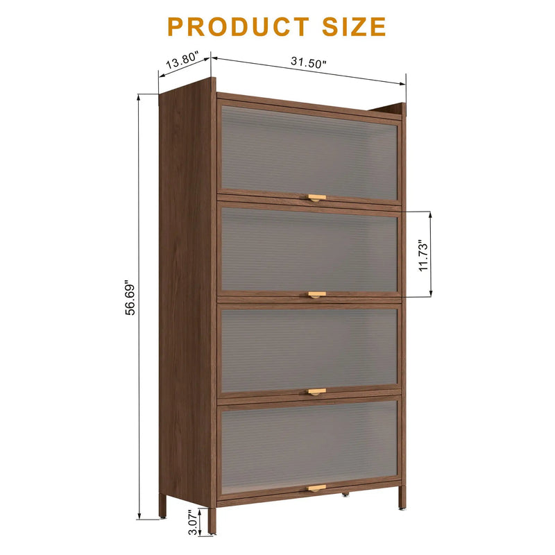 Flip Doors Cabinet, With Ample Storage Space by Unique Piece Furniture