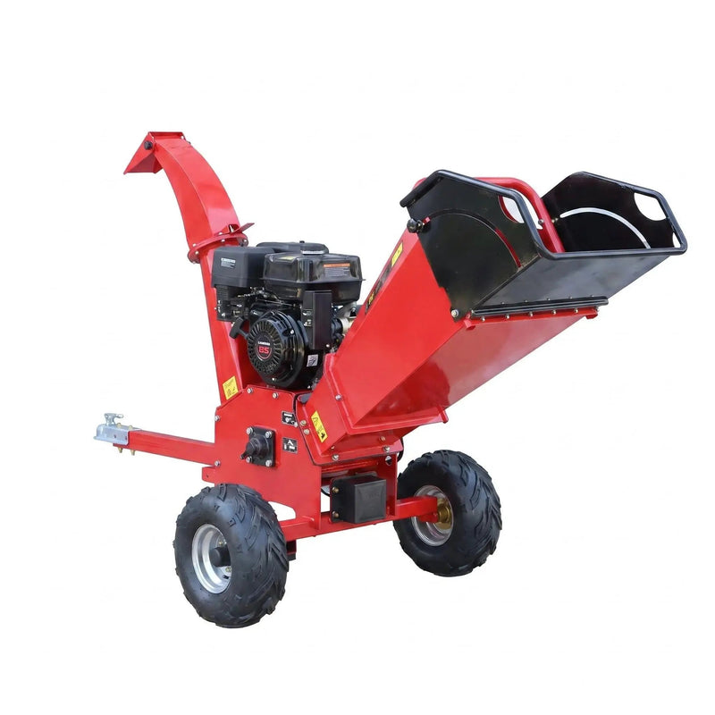 Small Wood Chipper for Home Towable Wood Chipper with 5in Chipping Capacity by HouseOfZazla