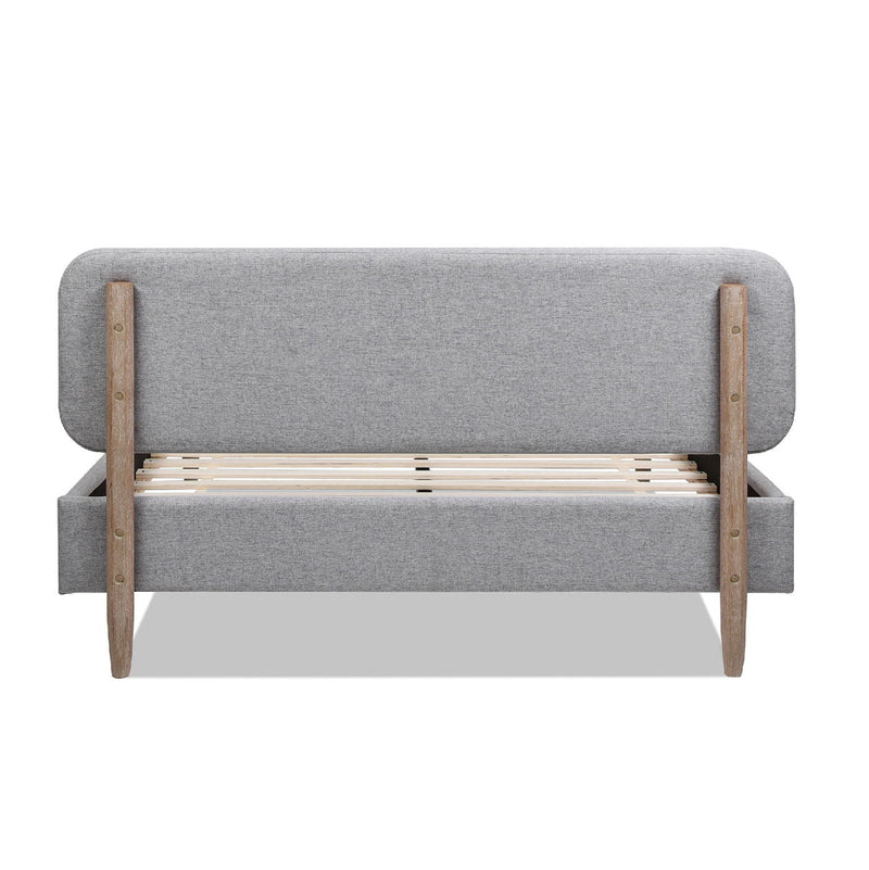 Diego - Low Upholstered Platform Bed by HouseOfZazla