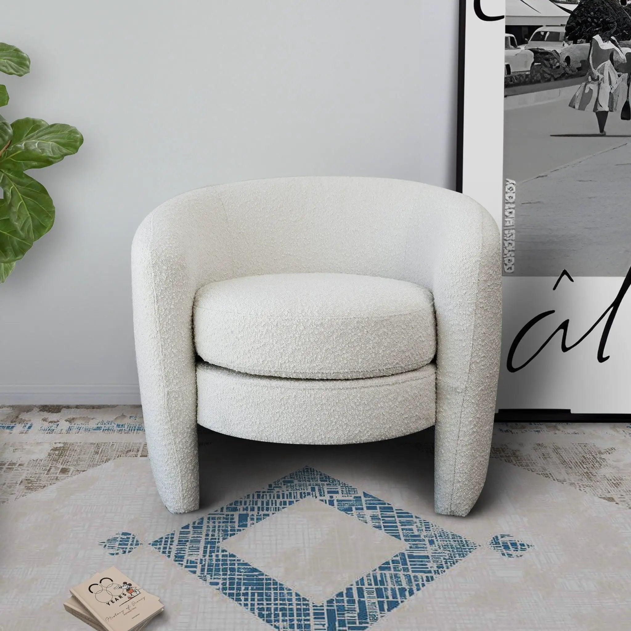 Avalon - Lounge Chair - White by Unique Piece Furniture