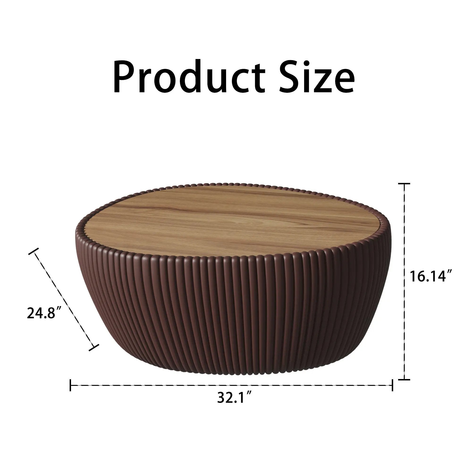 Goose Egg Shaped Coffee Table by HouseOfZazla