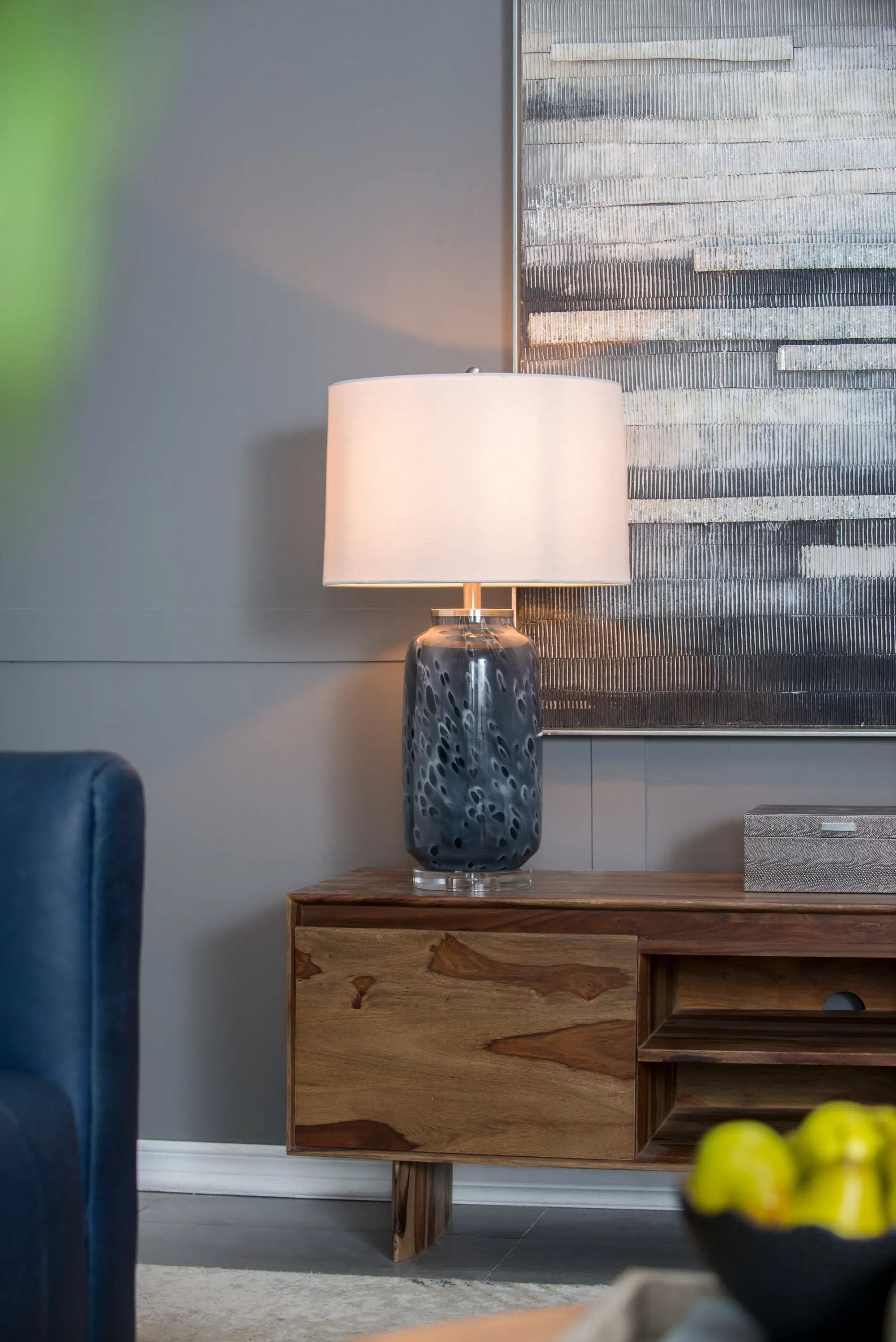 Ellis Glass Table Lamp by HouseOfZazla