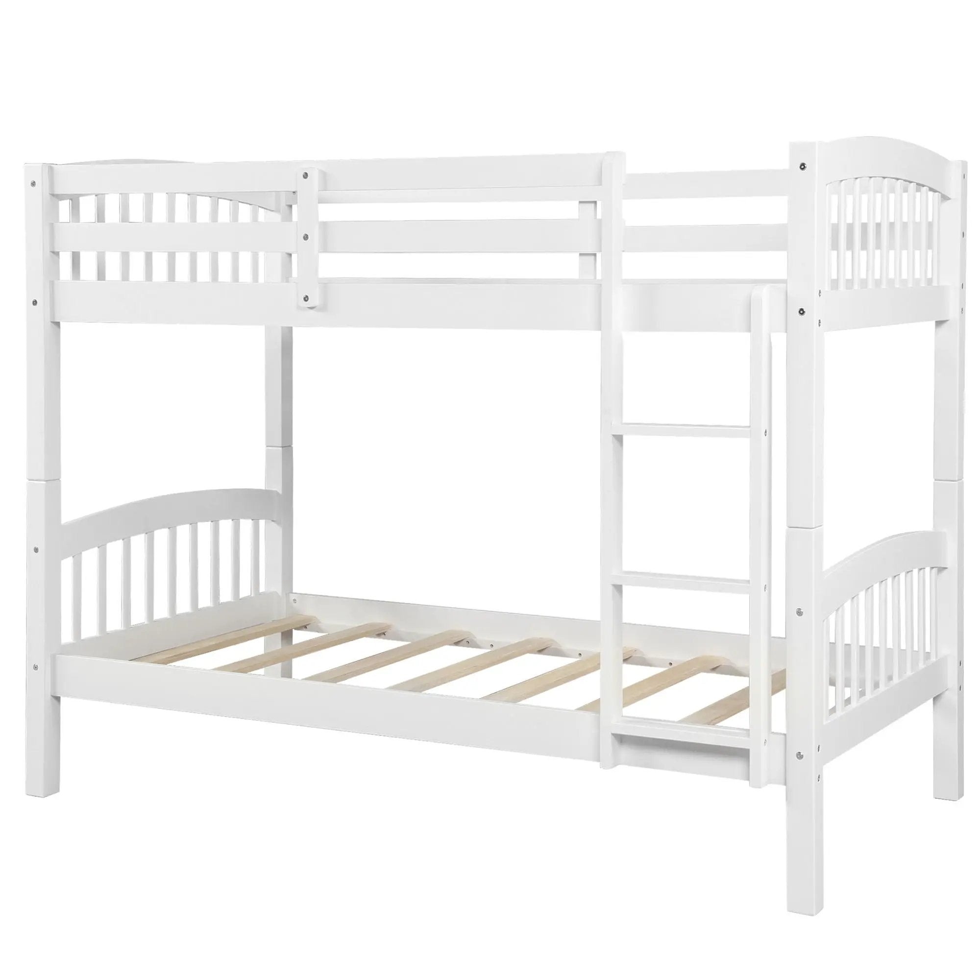 Solid Construction Bunk Bed With Ladder by Unique Piece Furniture