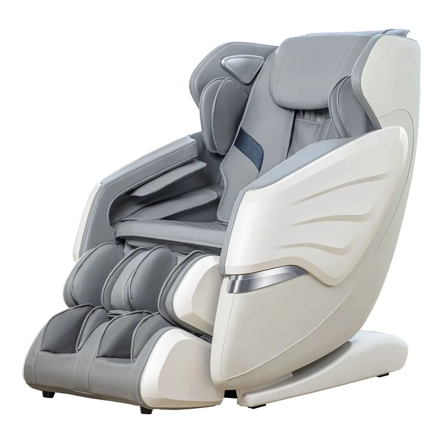 Bosscare - 2023 Brand New Update Gr8686 Massage Chairs With Ai Voice, App Control Sl Track Zero Gravity Full Body Massage Recliner - Gray by HouseOfZazla