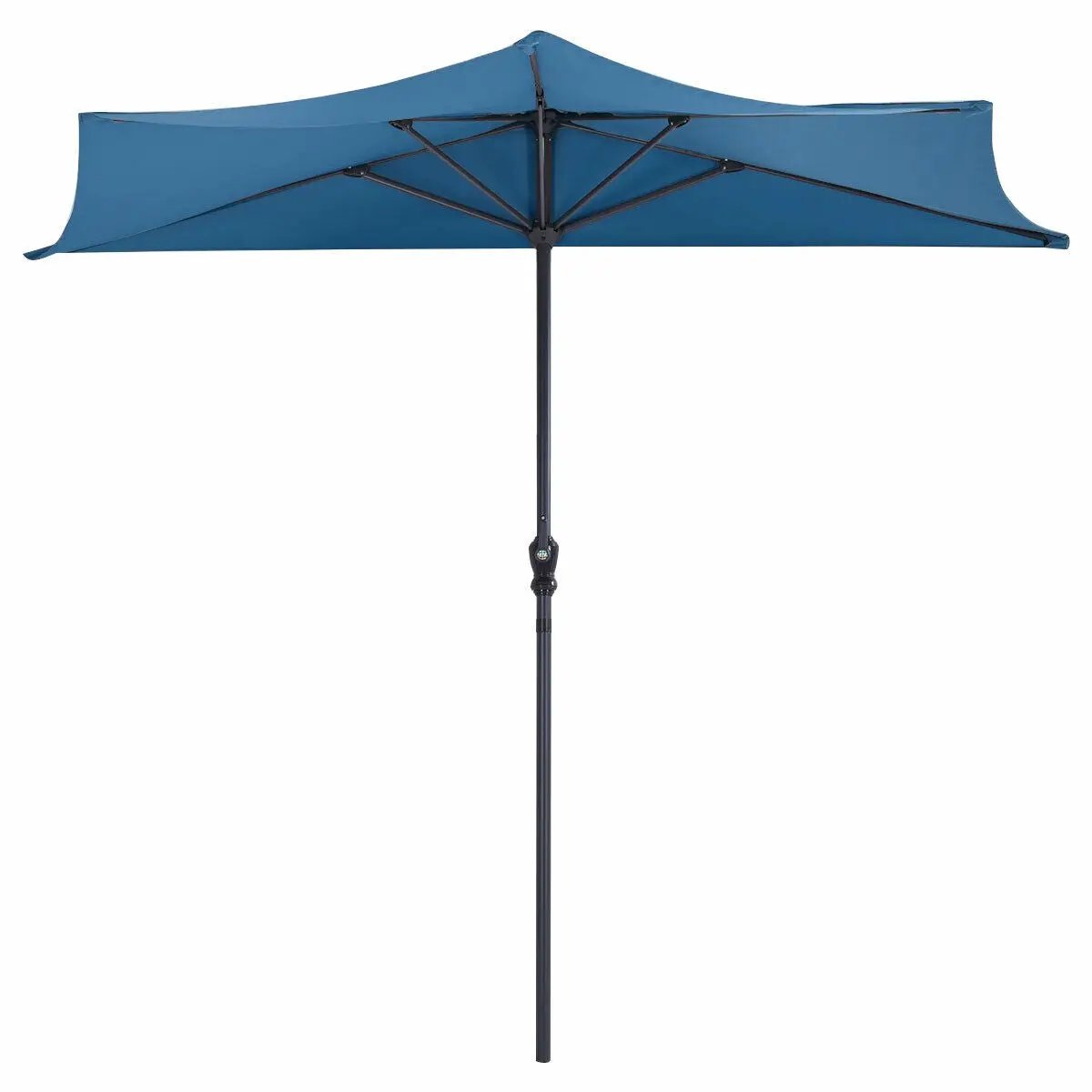 9Ft Patio Bistro Half Round Umbrella by DirectDeals