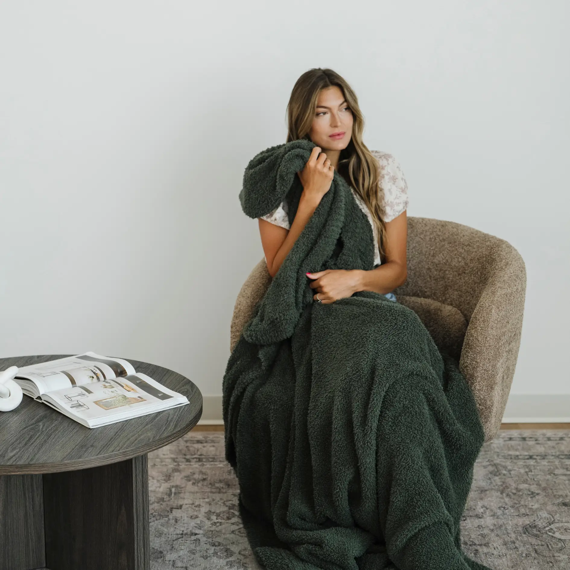 Bamboni XL Bamboo Rayon Throw Blanket by HouseOfZazla