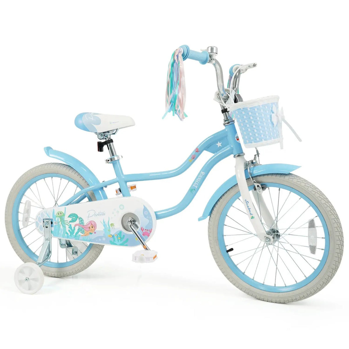 Kids Bike 12-20 Inch with Training Wheels & Basket, photo 19 of 40