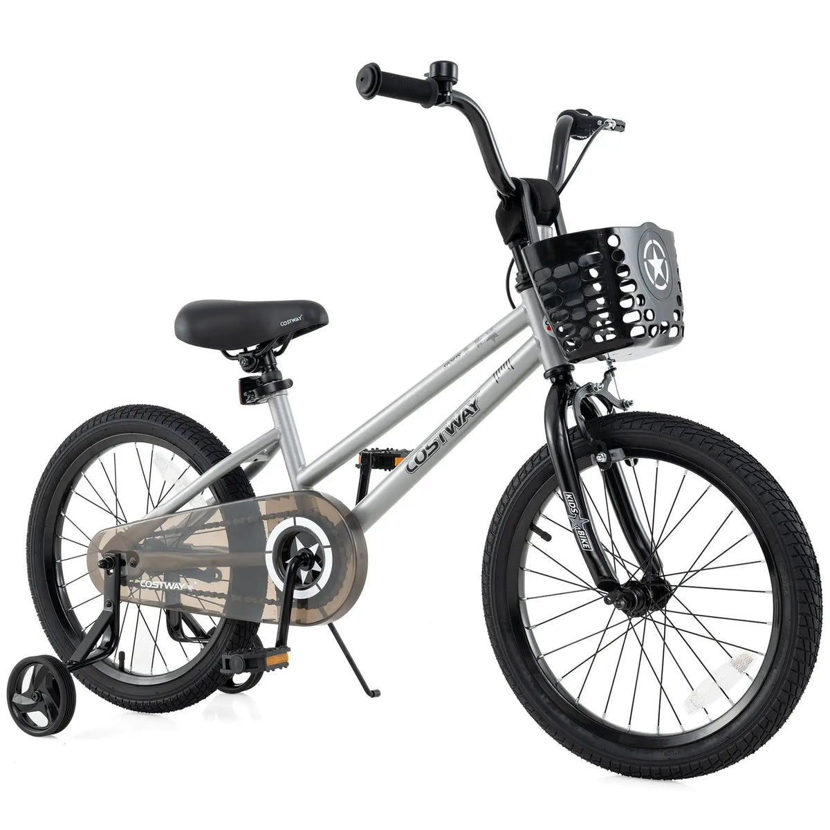 14 Inch Kids Bike Adjustable with Transparent Chain Cover for 4-5 Years Old, photo 11 of 11