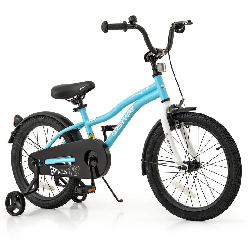 14-Inch Kids Bike for 3-5 Years Old Children Bicycle with Training Wheels by DirectDeals