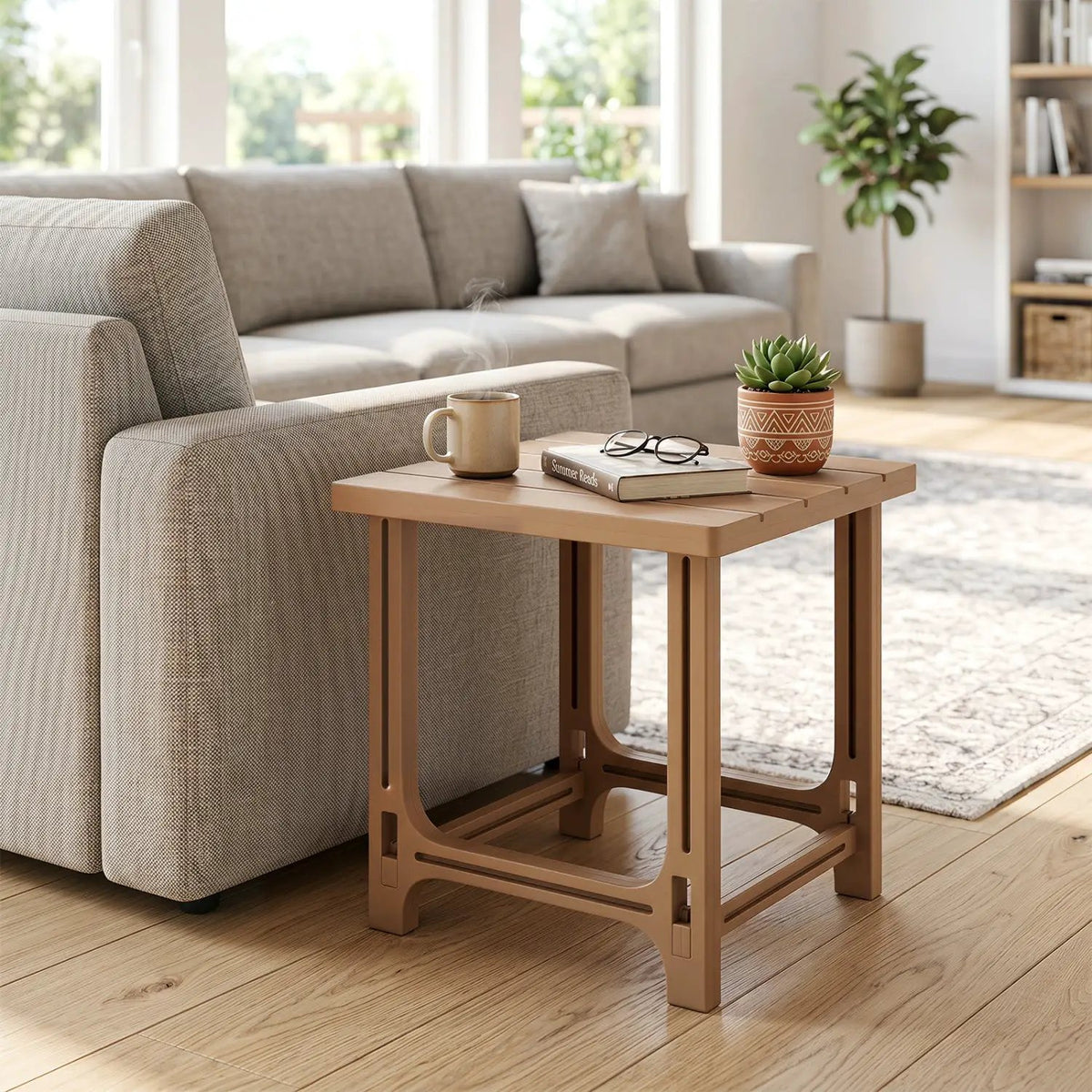 18" Adirondack Side Table with Slatted HDPE Surface, photo 18 of 24