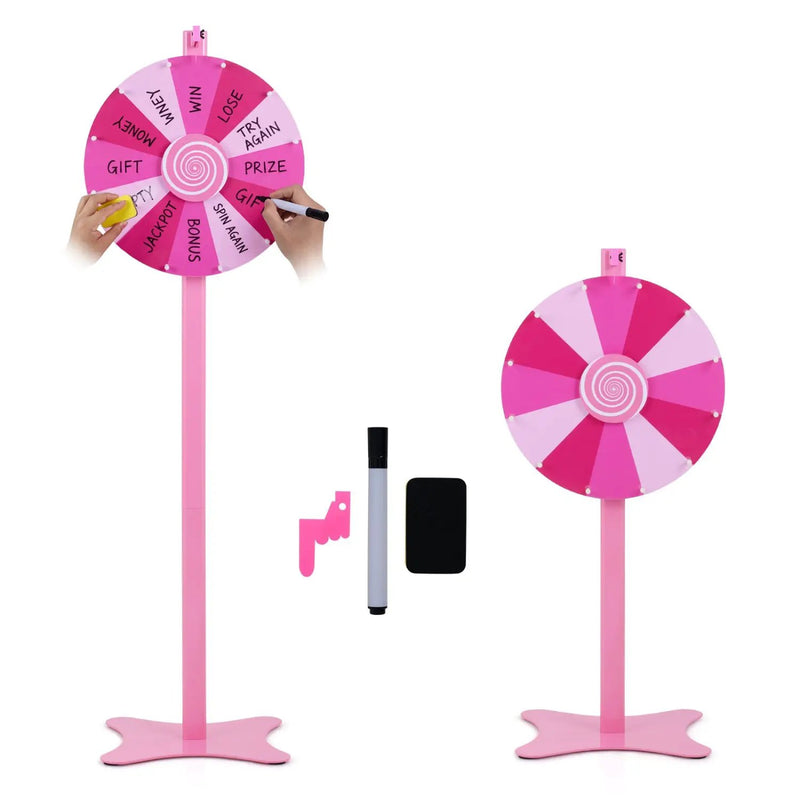 24 Inch Prize Wheel with Blackboard Marker and Eraser by DirectDeals