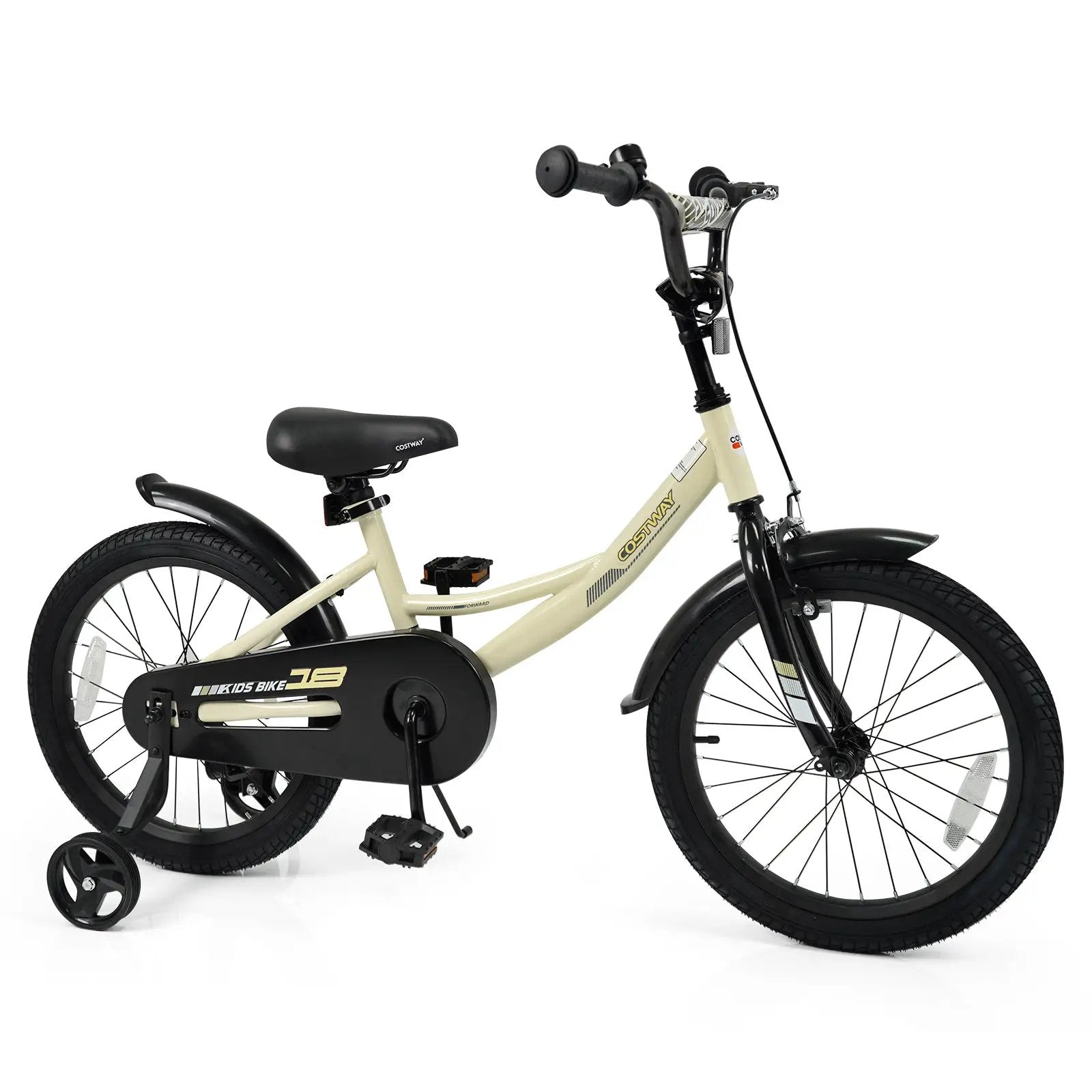 14 Inches Kids Bike Sport Bicycle with Removable Training Wheels by DirectDeals