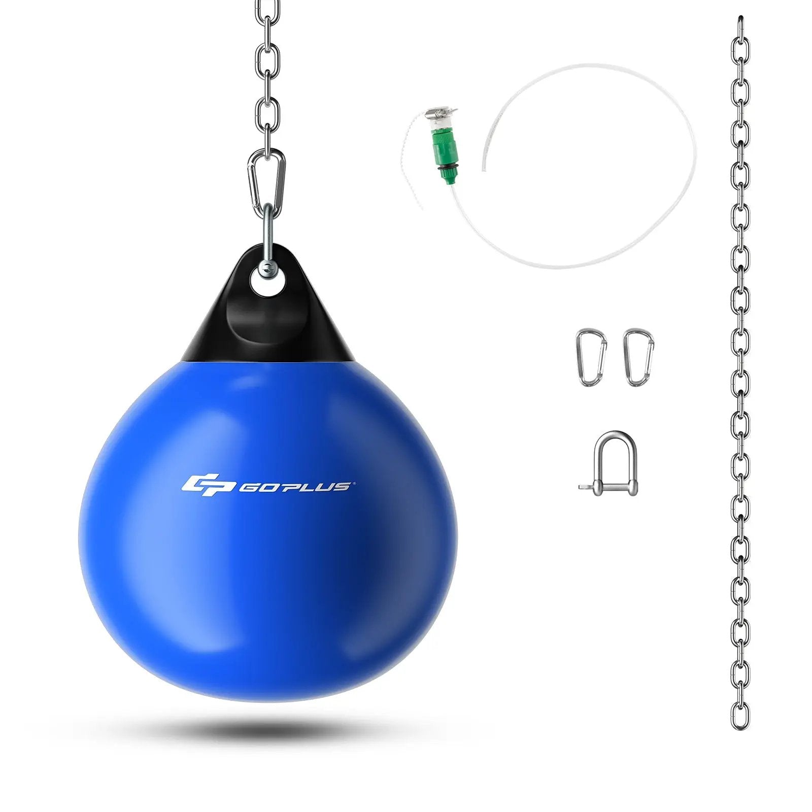 18 Inch 110 Pound Heavy Punching Water Aqua Bag with Adjustable Metal Chain by DirectDeals