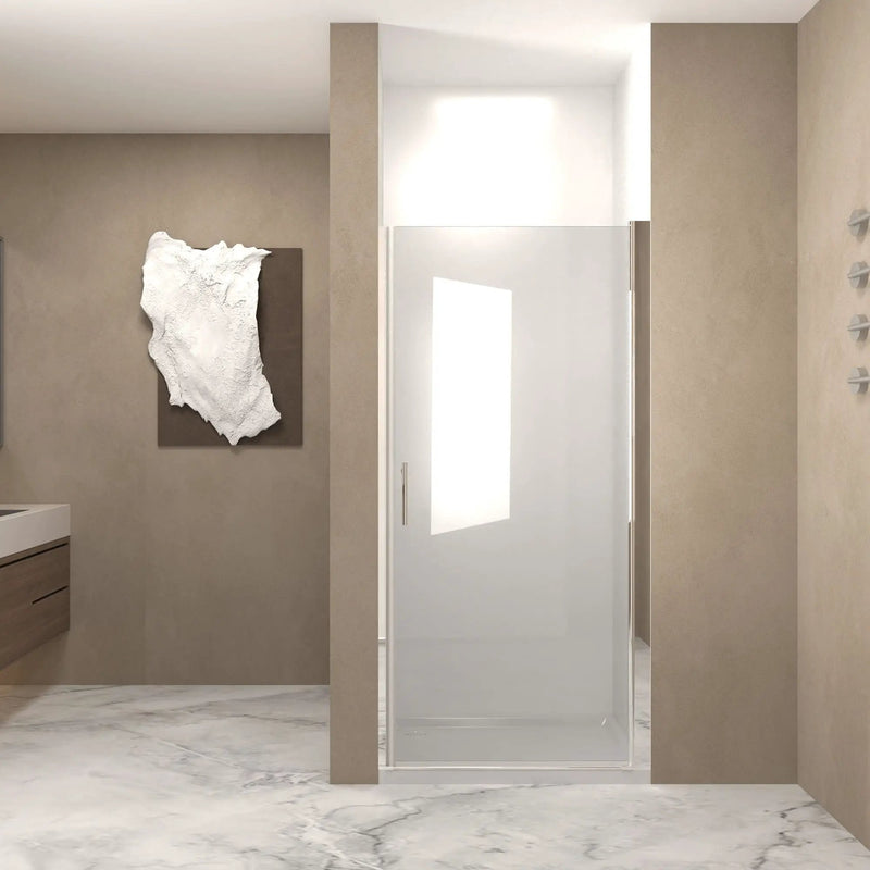 Shower Door With Glass And Explosion Proof Safety Film by HouseOfZazla