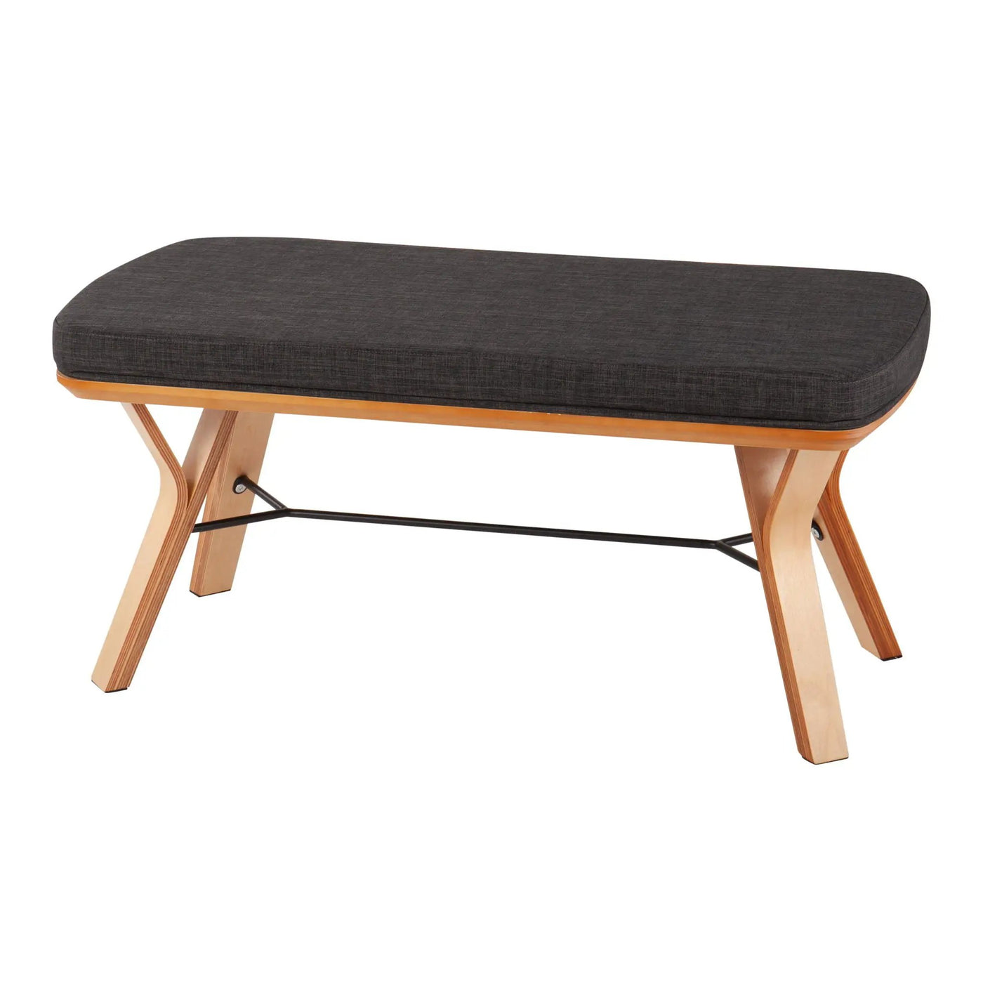 Folia - Mid Century / Modern Bench by HouseOfZazla