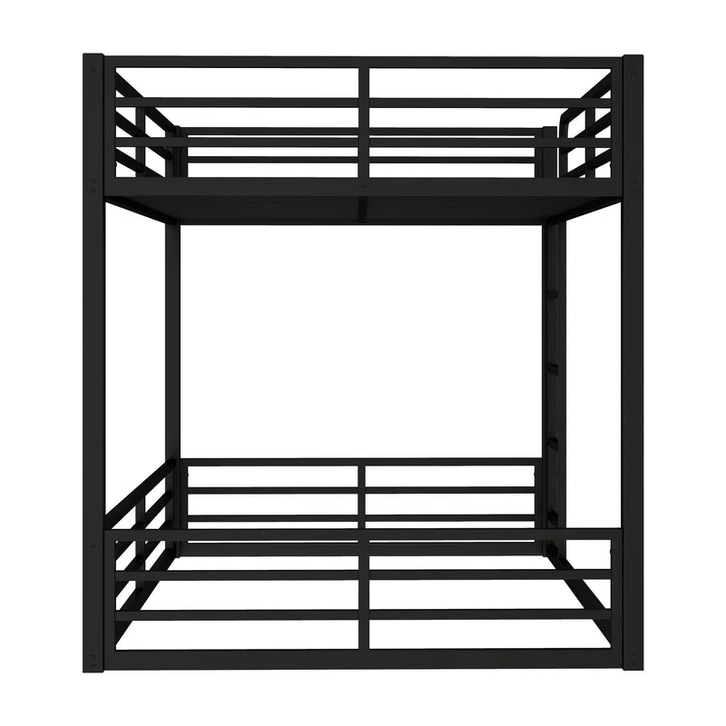 Metal Bunk Bed, Full XL Over Full XL Frame by HouseOfZazla