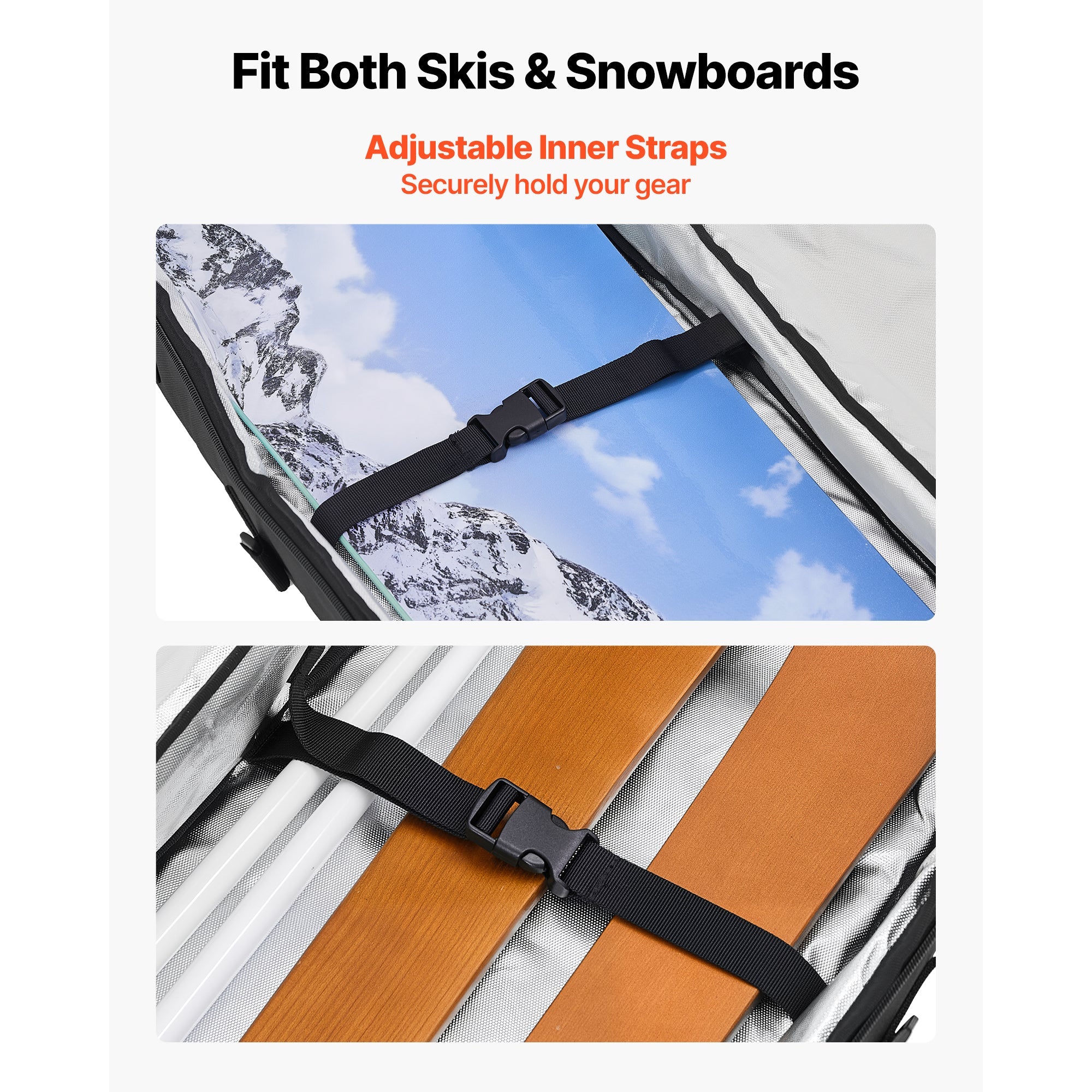 Snowboard Bag Up to 65 in / 165 cm by HouseOfZazla
