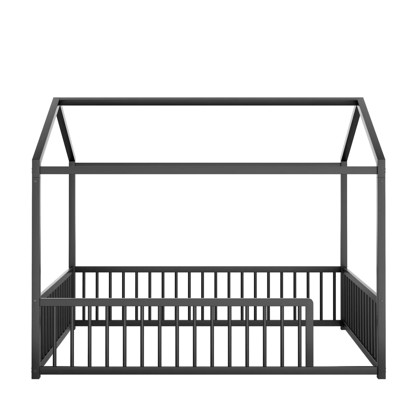 Montessori Floor Bed Frame With House Shape by HouseOfZazla