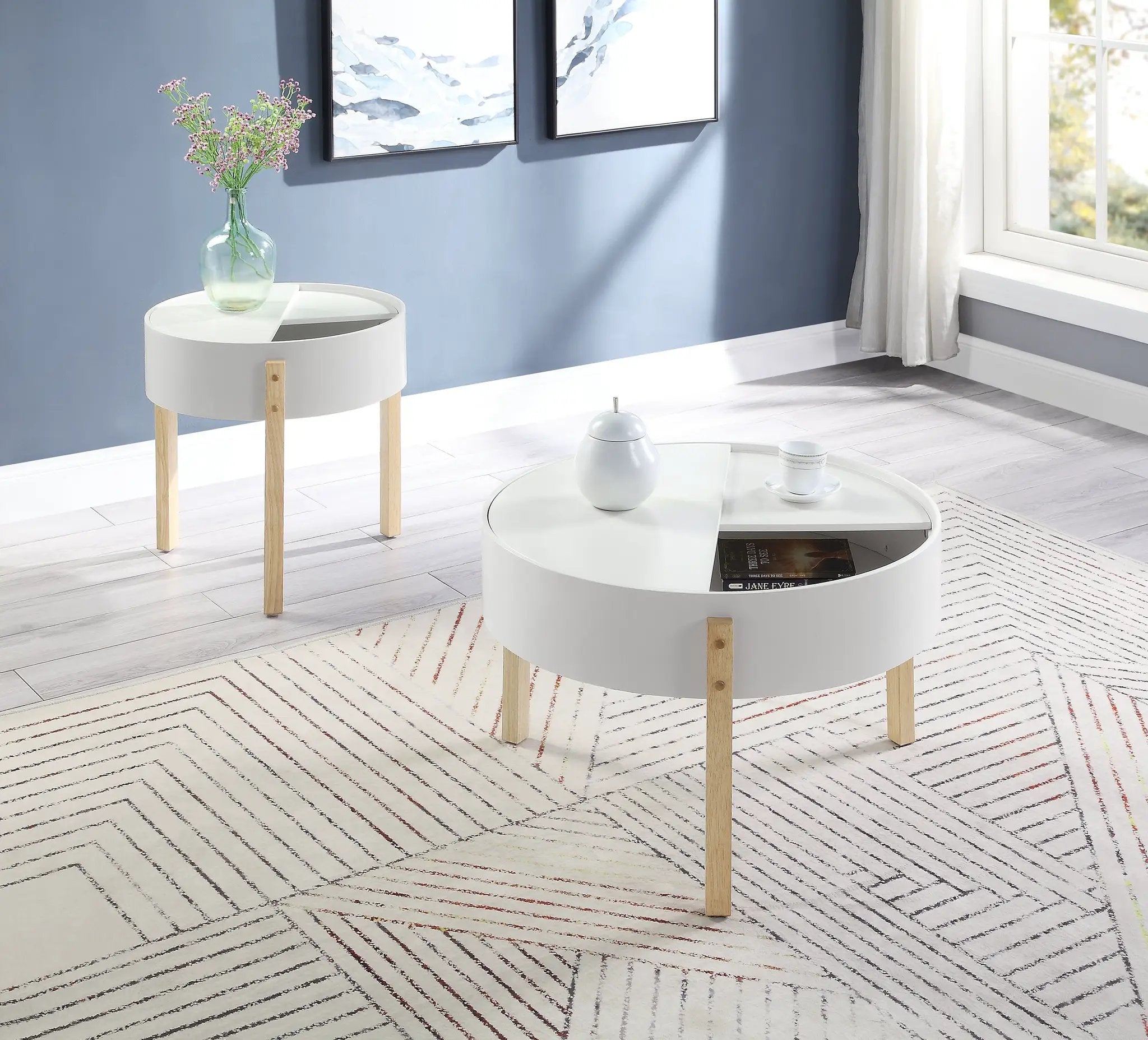 Bodfish Round End Table by HouseOfZazla