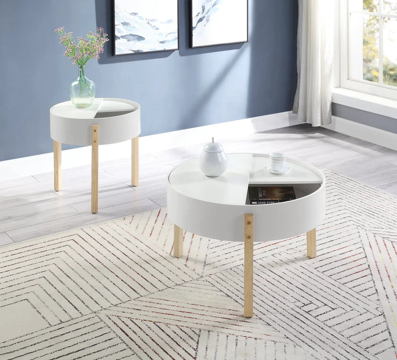 Bodfish Round End Table by HouseOfZazla