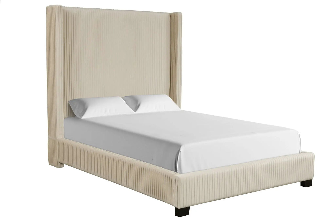 Upholstered Bed, Space-Saving Design by HouseOfZazla