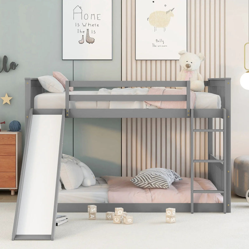 Bunk Bed With Slide And Ladder by HouseOfZazla
