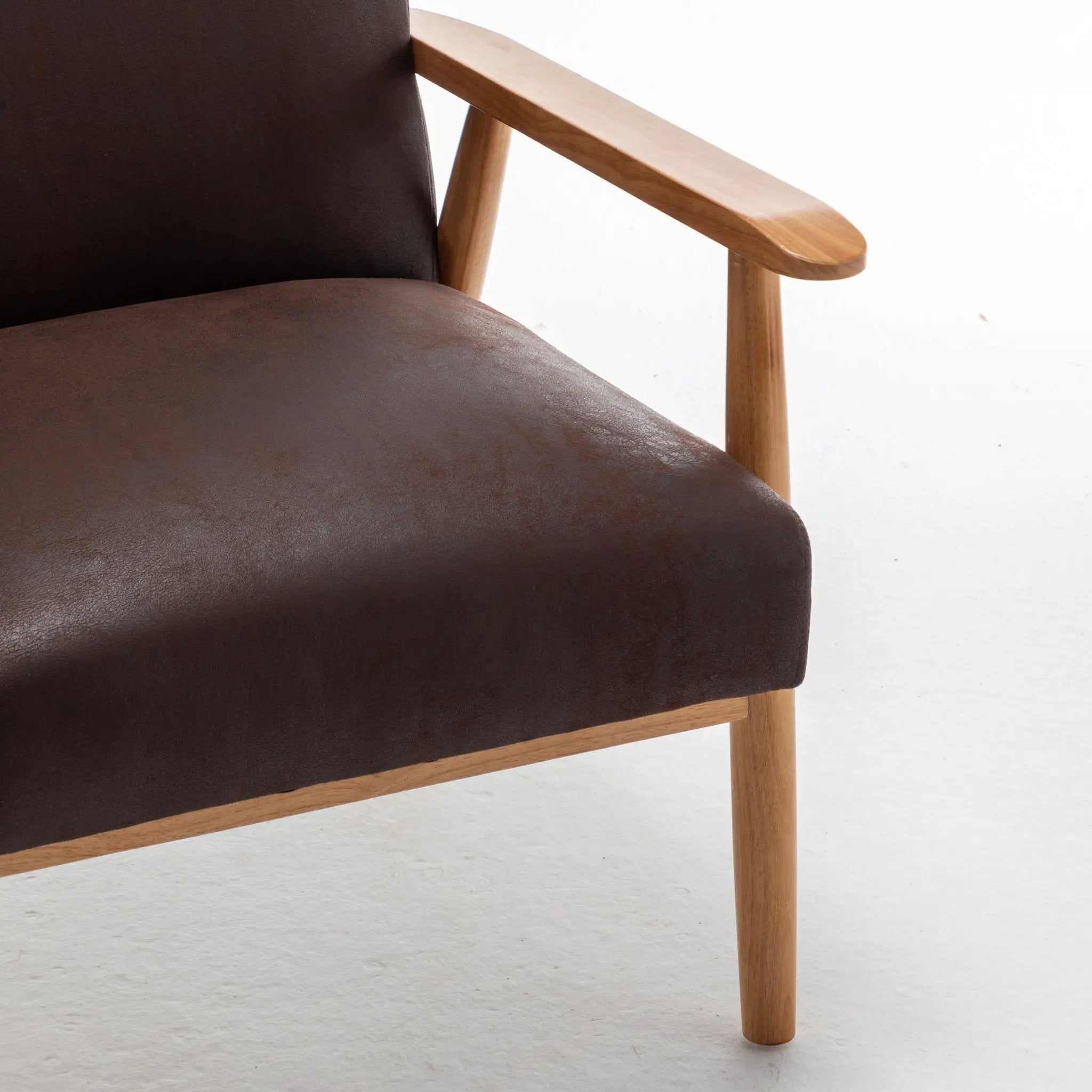 Wide Classic Mid-Century Modern Arm Chair by HouseOfZazla