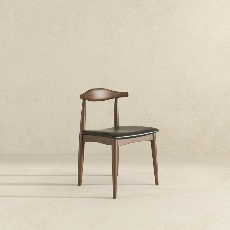 Destiny - Dining Chairs (Set of 2) - Black / Dark Brown by Unique Piece Furniture