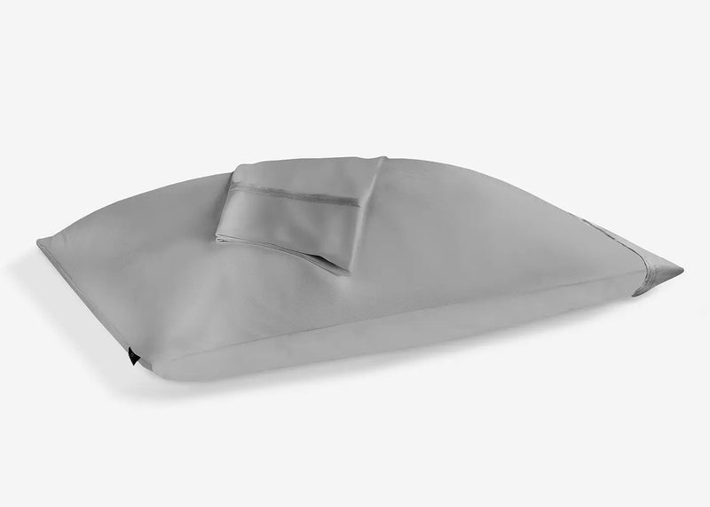 BedGear Dri-Tec King Pillowcase Set, Grey by HouseOfZazla