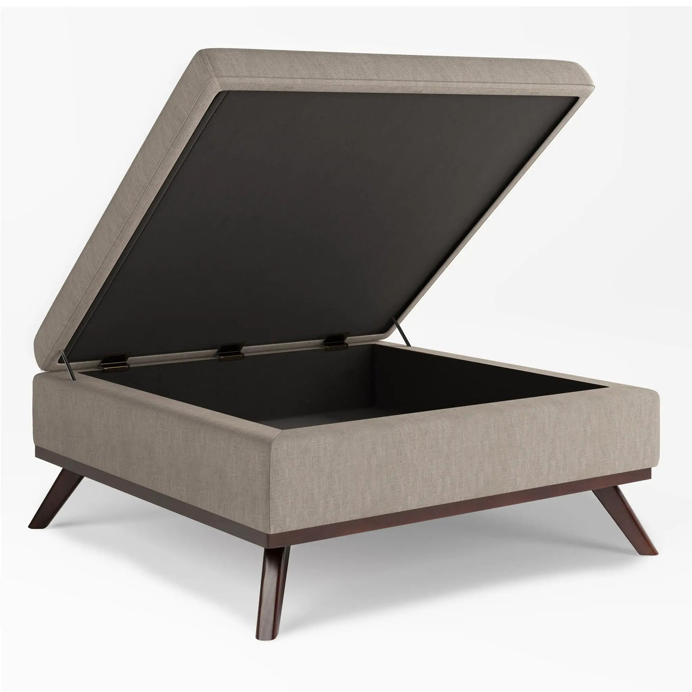 Owen - Multifunctional Square Coffee Table Storage Ottoman by Unique Piece Furniture