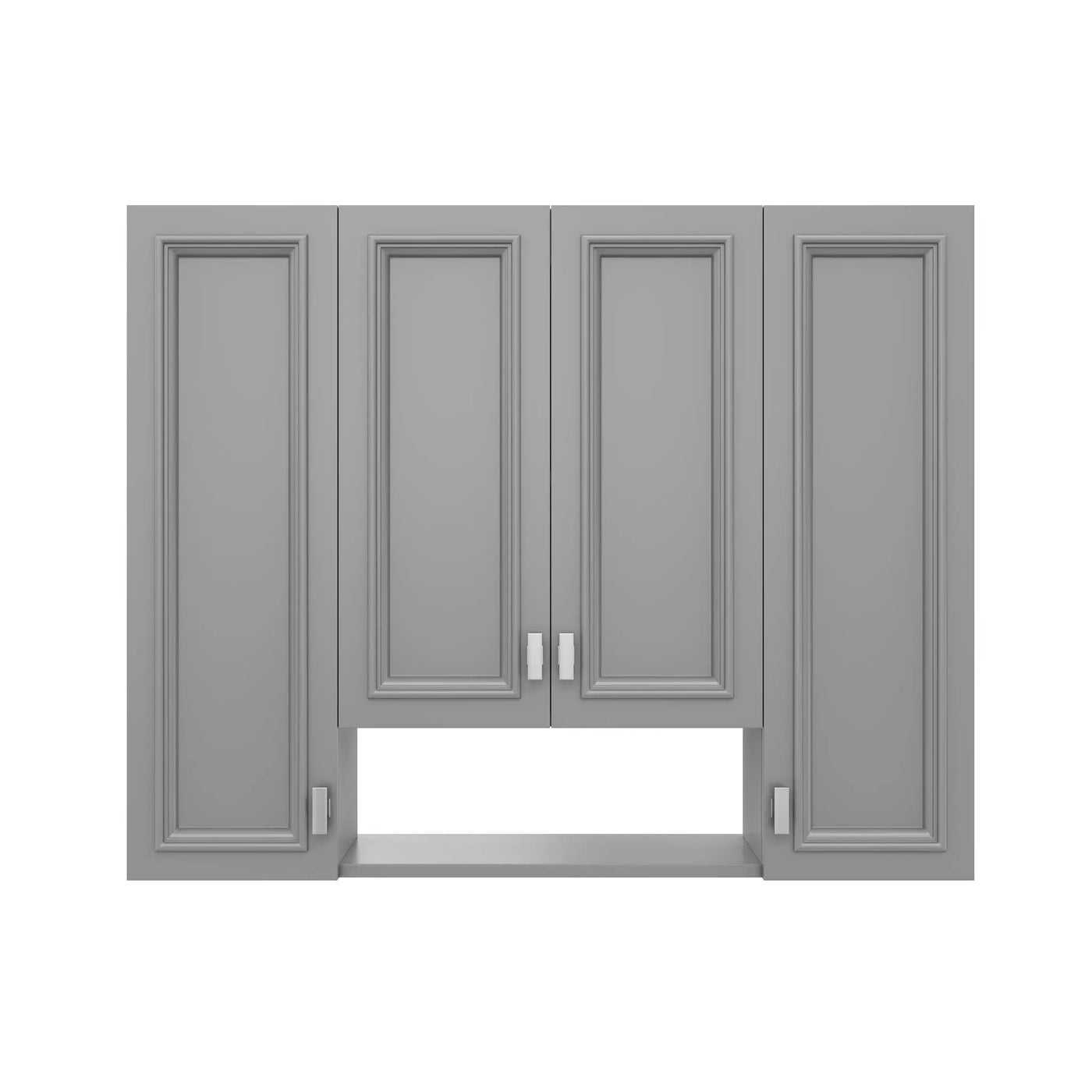 Wall Mounted Bathroom Cabinet With 5 Adjustable Shelves by HouseOfZazla