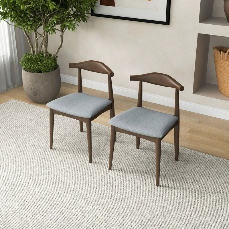 Brooklyn - Dining Chairs (Set of 2) - Gray by Unique Piece Furniture