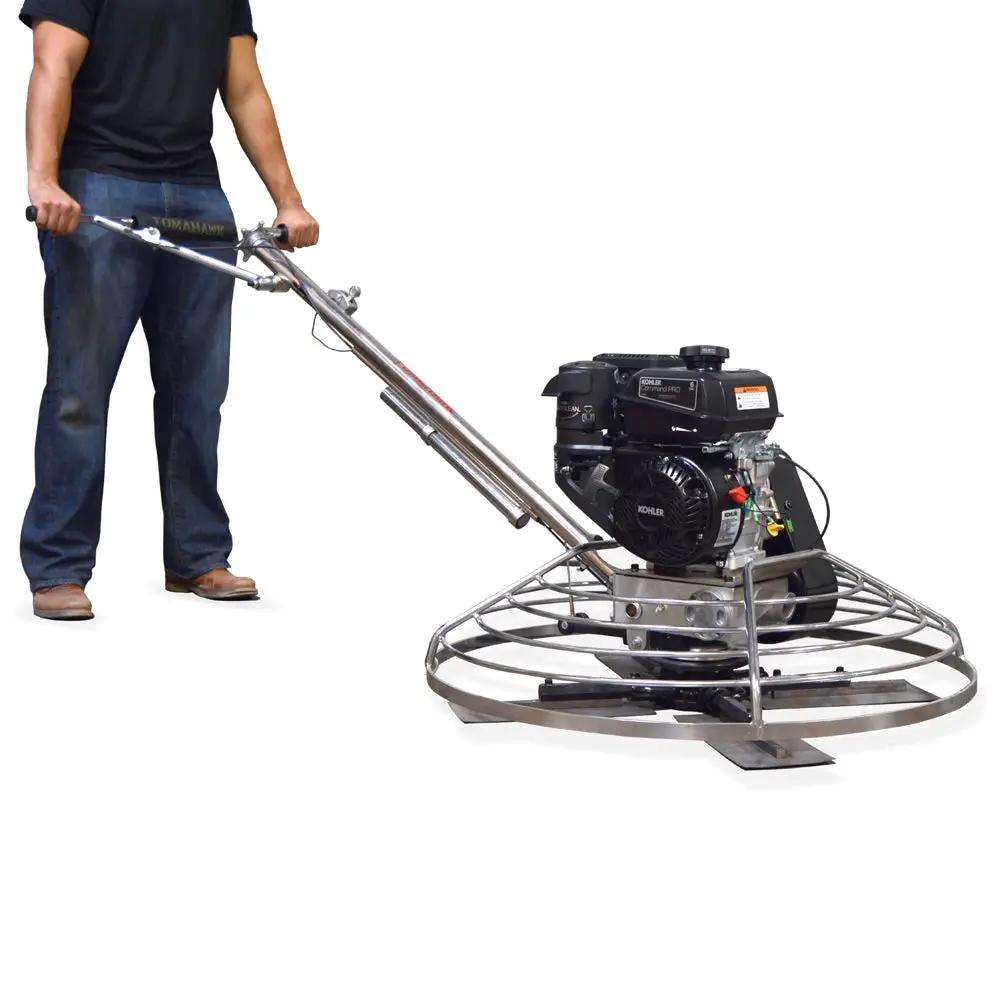 46" Concrete Power Trowel 14HP Kohler Float Pan Screed Edge Cement Finishing Tool by Tomahawk Power