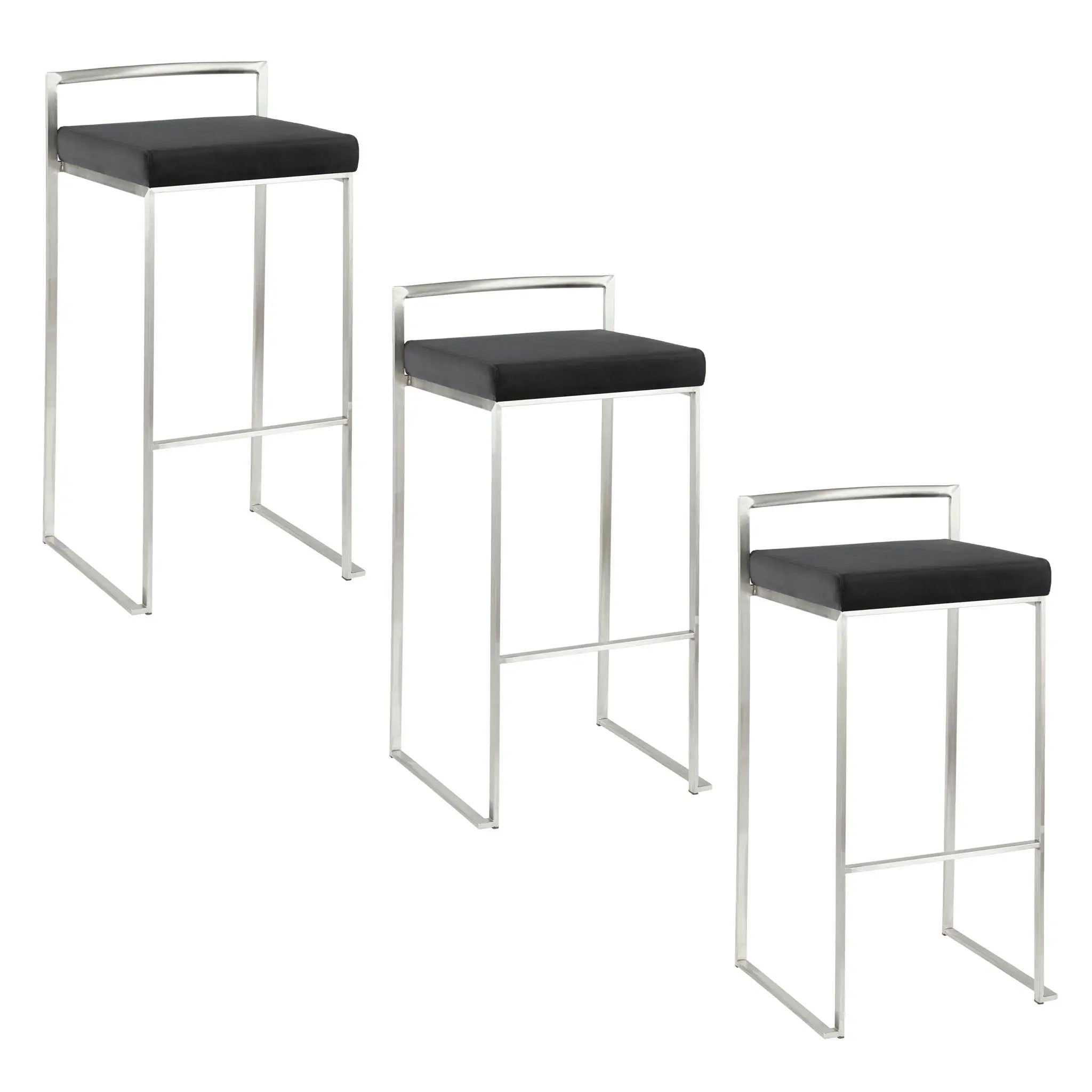 Fuji - Contemporary Stackable Design Barstool by HouseOfZazla