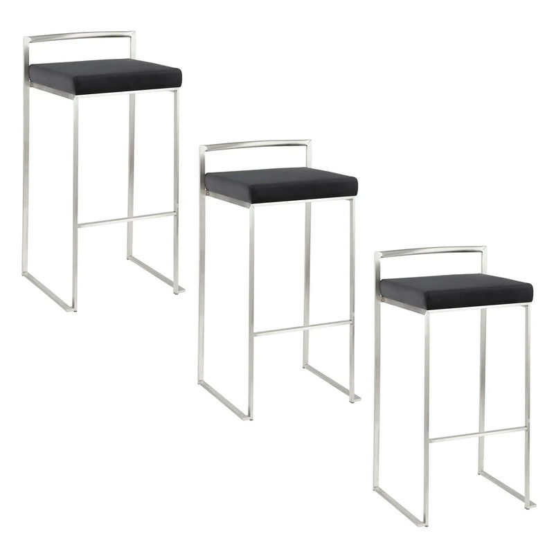 Fuji - Contemporary Stackable Design Barstool by HouseOfZazla