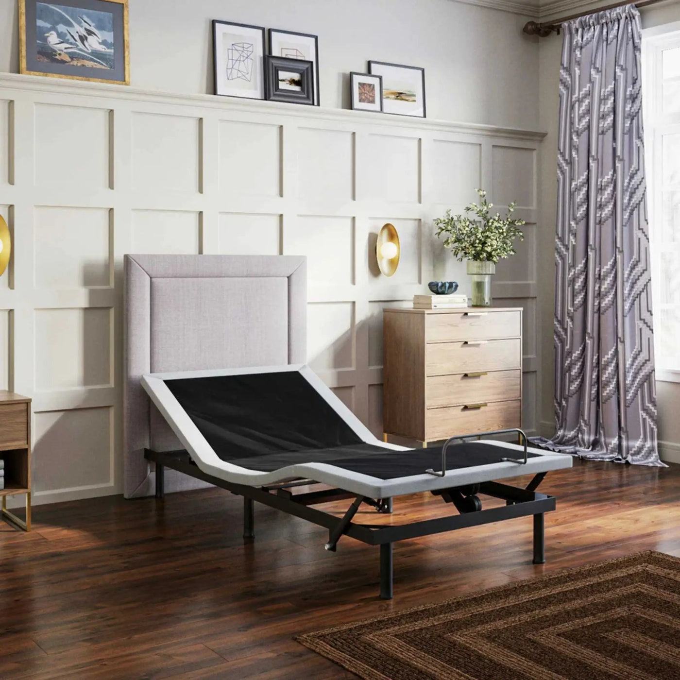 Btx4 Adjustable Bed Base with Head and Foot Position Adjustment by HouseOfZazla