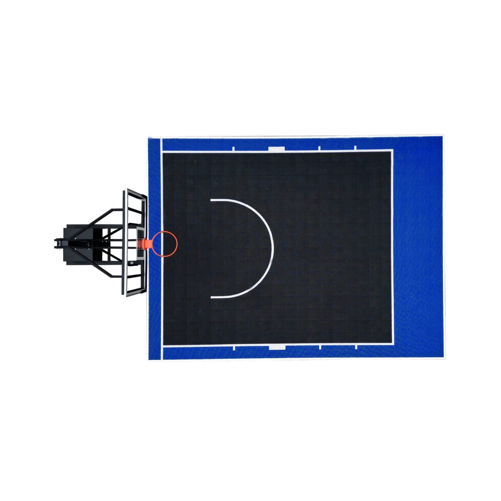 [18X24FT] Heavy-Duty Portable Adjustable Basketball Hoop With Court (SAK72980) by SAKSBY WHOLESALE