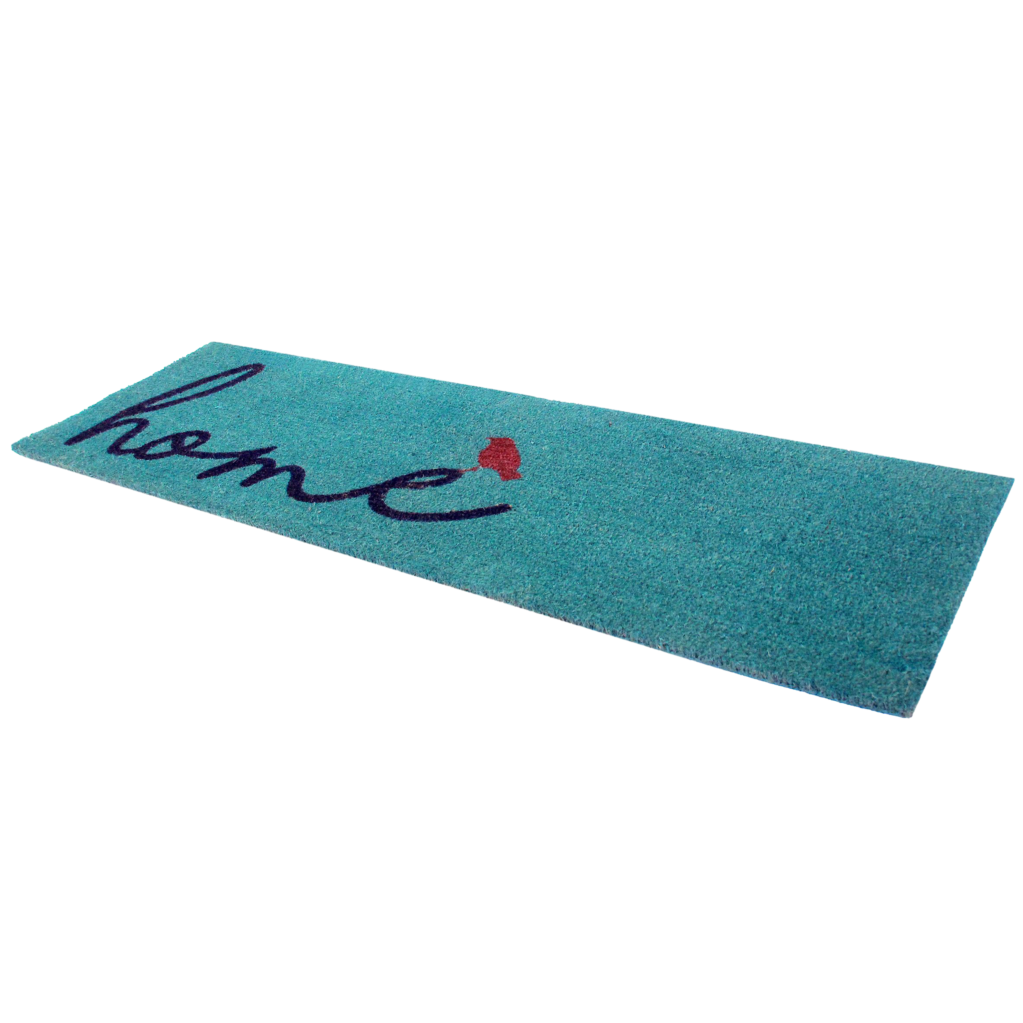A Bird Perched on Home Coir Doormat by Fab Habitat