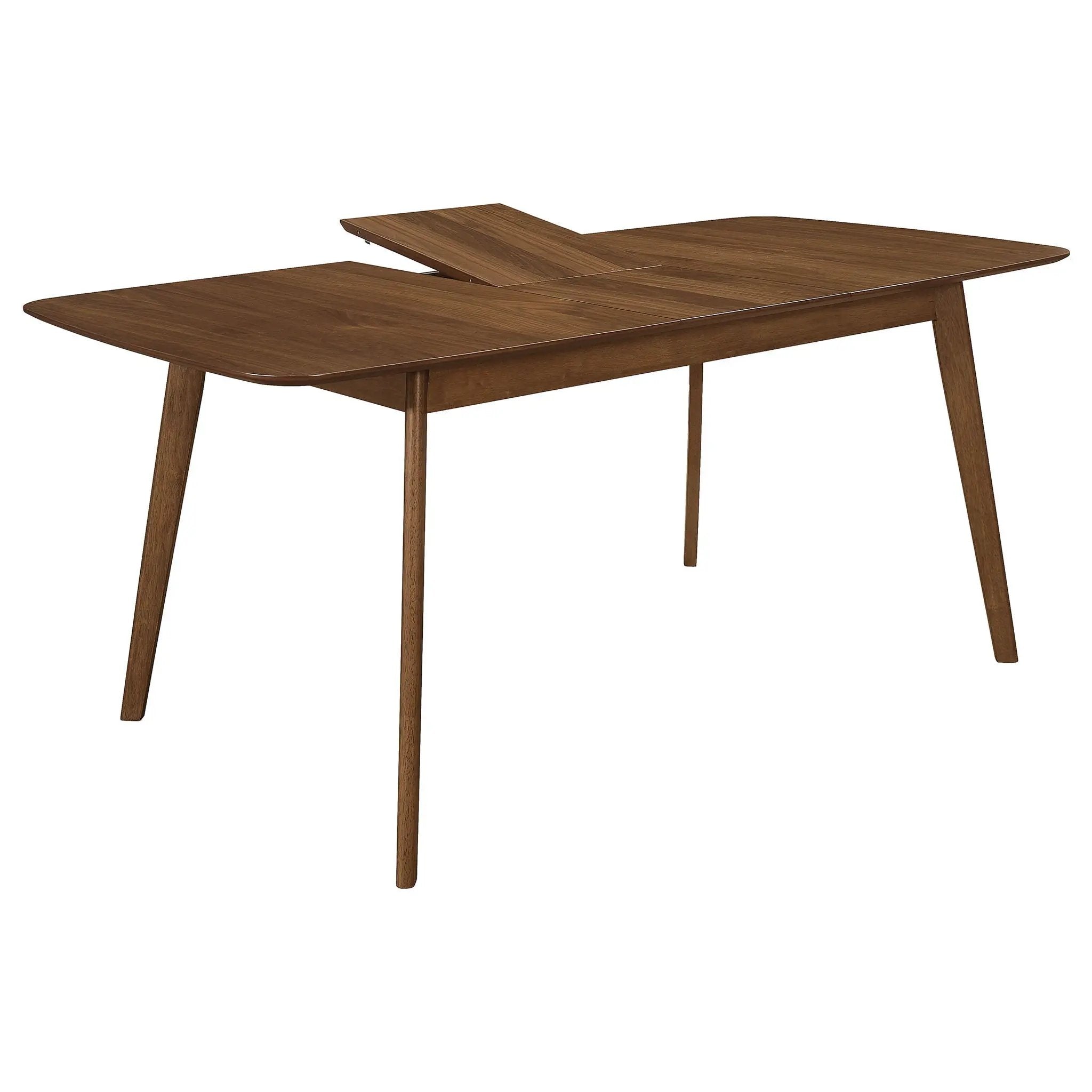 Carson Carrington - Extension Leaf Dining Table - Walnut by HouseOfZazla