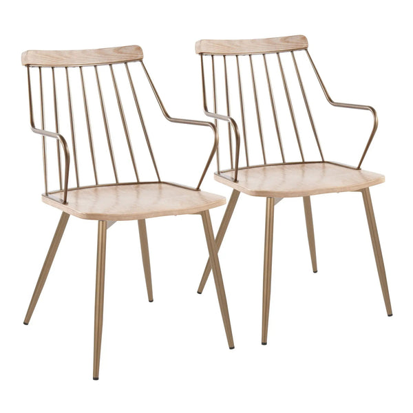 Preston - FarmhouseDining Chair (Set of 2)