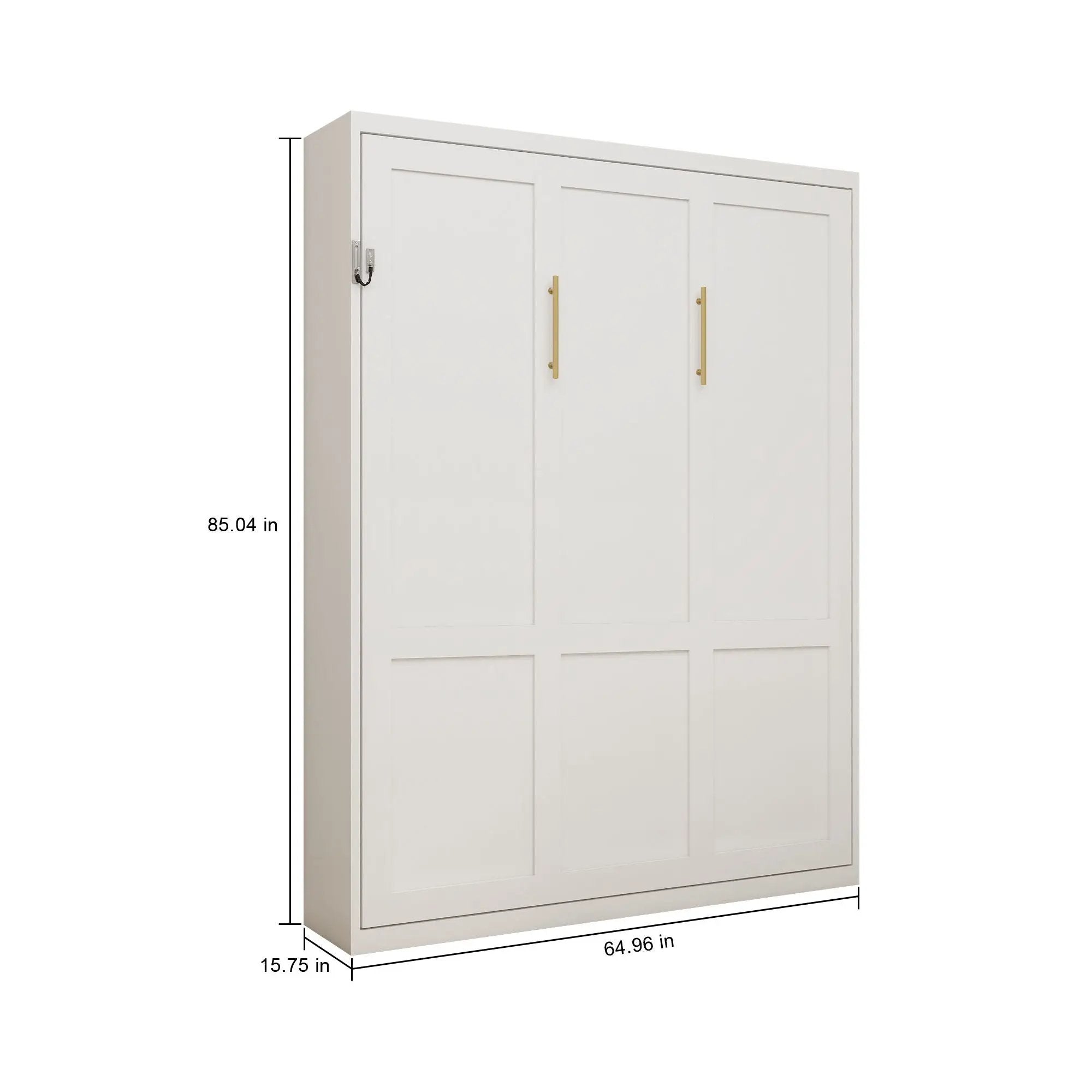 Folding Vertical Murphy Wall Bed by HouseOfZazla