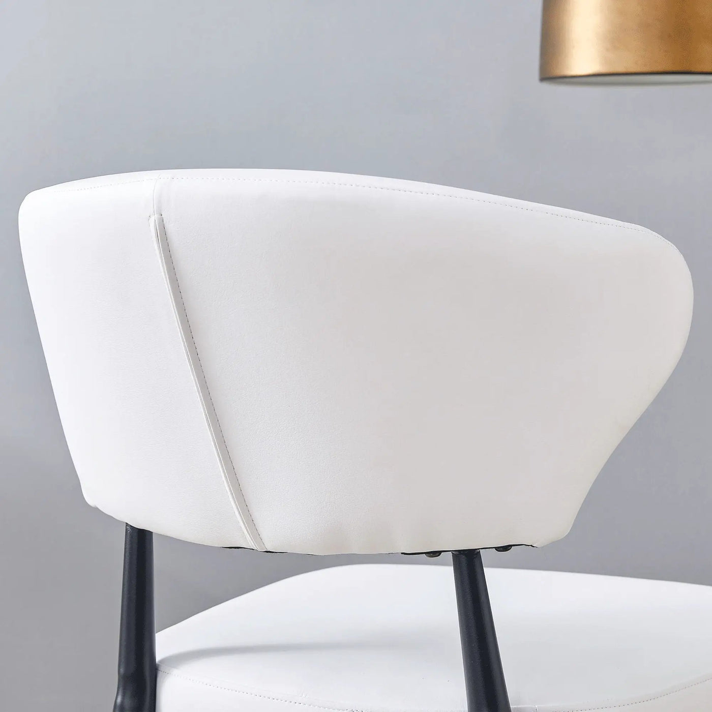Minimalist Ergonomic Dining Chair With Curved Backres (Set of 4) by HouseOfZazla