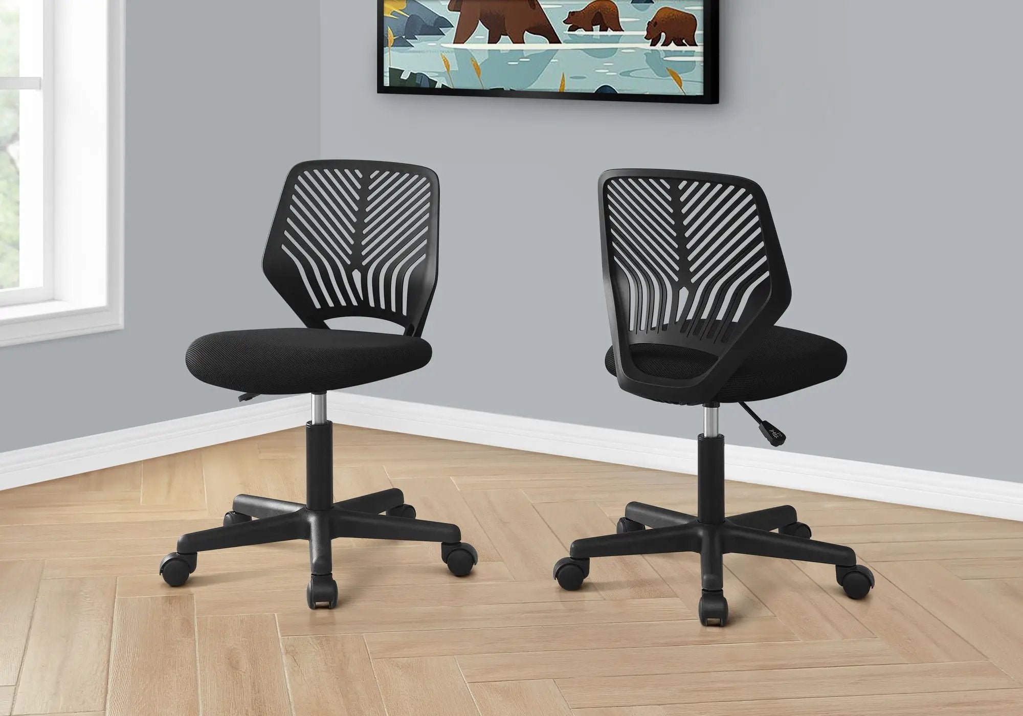 Office Chair & Adjustable Height, Swivel, Ergonomic by HouseOfZazla