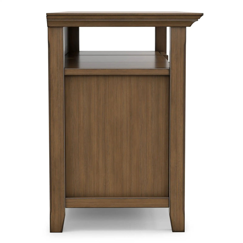 Amherst - TV Media Stand - Rustic Natural Aged Brown by Unique Piece Furniture