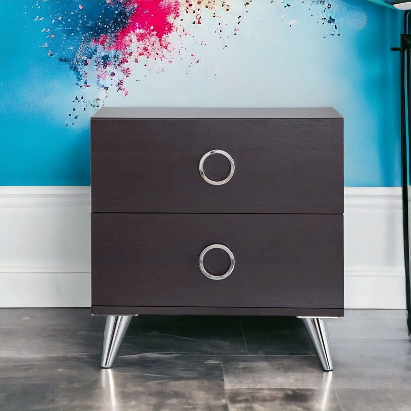 Elms - Accent Table - Espresso by HouseOfZazla