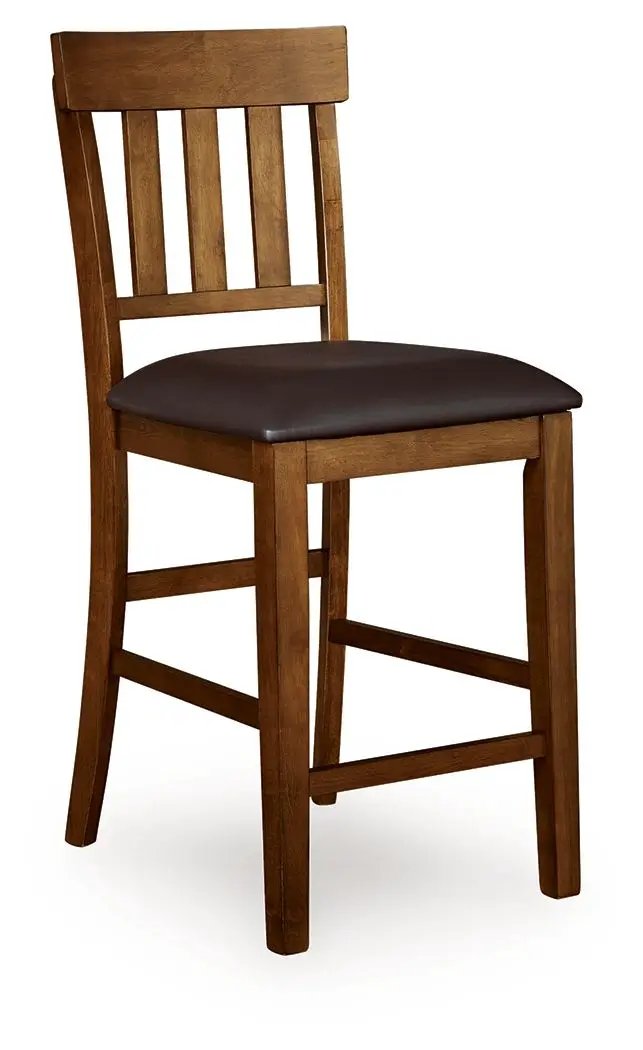 Ralene - Upholstered Barstool (Set of 2) - Medium Brown by Unique Piece Furniture