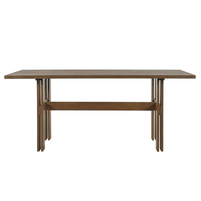 7-Piece Dining Table Set, 71" by HouseOfZazla