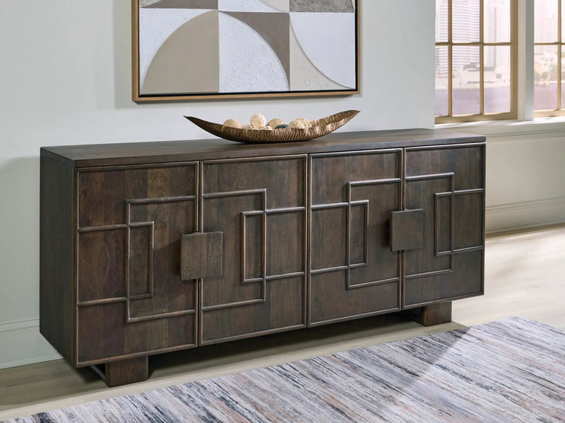 Cato - Accent Cabinet - Dark Brown by Unique Piece Furniture